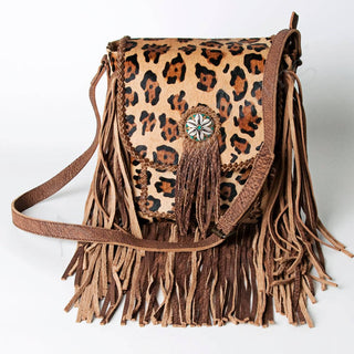 Desert Huntress Crossbody Bag – Leather & Cheetah
