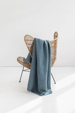 Waffle throw in various colours