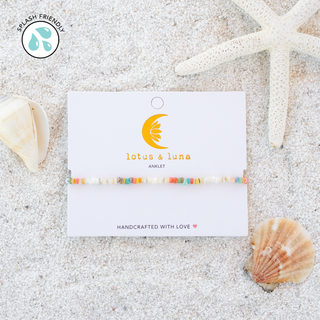 Mini Puka Shell Anklet Collection