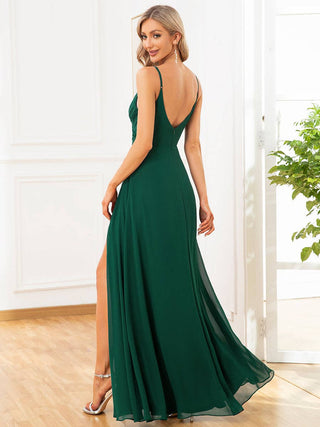 The Willow Gown A Line chiffon Gown