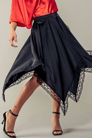 Outburst Lace Midi Skirt