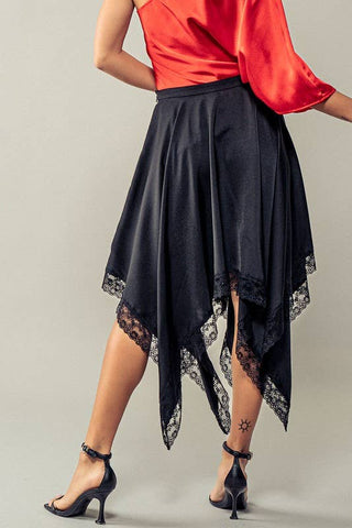 Outburst Lace Midi Skirt