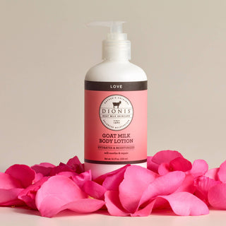 Dionis Love Goat Milk Body Lotion, 8.5 oz.