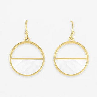 Mesa Halo Dangle Earrings