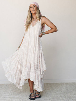 Breezy Days Maxi Dress in Taupe