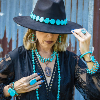 Turquoise Triple Strand Bracelet