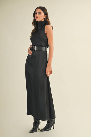 Mock Neck RSVP Dress