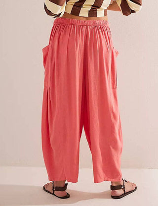 Mesa Elastic Waist Loose Pants