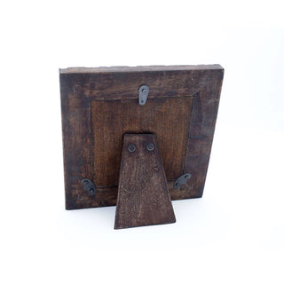 4x4 Carved Wood Picture Frame