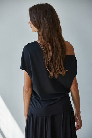 Curve Appeal Spandex One Shoulder Sleeveless Top