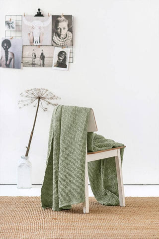 Waffle throw in various colours
